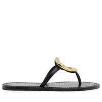 Sandália Feminina Rasteira Eco Fontana - Preto