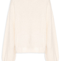 Suéter Feminino Tricot Pelinho - Bege