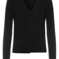 Cardigan Feminino Puro Cashmere - Preto