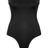 Body Feminino Tomara que Caia em Poliamida Preto