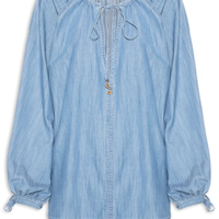 Bata Jeans Boho - Azul