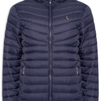 Jaqueta Masculina Puffer Uptown Color Bird - Azul
