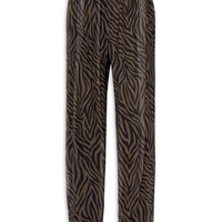 Calça Feminina Tule Zebra - Marrom