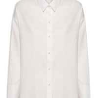 Camisa Manga Longa Feminina - Branco