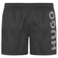 Short Masculino Beachwear Vertical Logo Abas - Preto