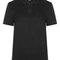 Pólo Masculina Coroa Comfort - Preto