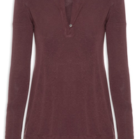 Blusa Feminina Raglan Desconstruída - Marrom