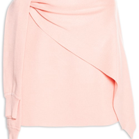 Saia Tricot Liso - Rosa