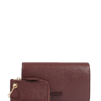 Bolsa Feminina Pequena Saffiano Tecnol - Vermelho