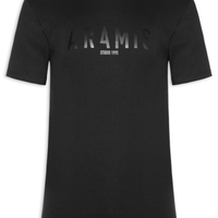 Camiseta Masculina Aramis Geométrico - Preto