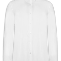 Camisa Masculina Social Algodão Egípcio - Branco
