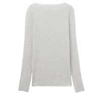 Blusa Manga Comprida Em Cashmere Ultralight - Cinza
