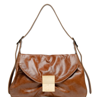 Bolsa Feminina Mineral Caramelo Enfeites - Marrom