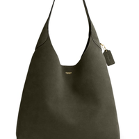 Bolsa Feminina Brooklyn Shoulder Suede - Verde