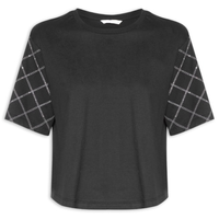 Blusa Feminina Malha Penteada - Preto