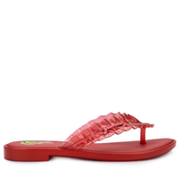 Sandália Feminina Flip Flop Slim - Vermelho
