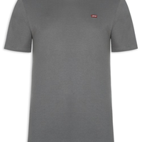 Camiseta Masculina Manga Curta Original Housemark Com Logo - Cinza