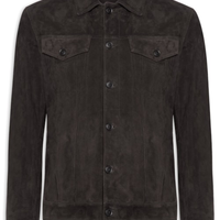 Jaqueta de Couro Masculina Slim C-Merak 1 - Marrom