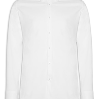 Camisa Social Masculina Manga Longa P-Hank-Kent - Branco
