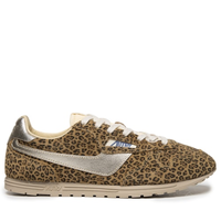 Tênis Feminino Windspin Low Suede Laminated Leather - Animal Print
