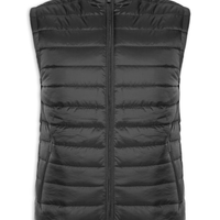 Colete Masculino Puffer Com Saquinho - Preto