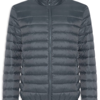 Jaqueta Masculina Puffer Downtown - Cinza