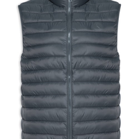 Colete Masculino Puffer Downtown - Cinza