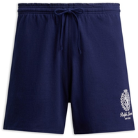 Bermuda Masculina De Moletom Bordado Preppy - Azul