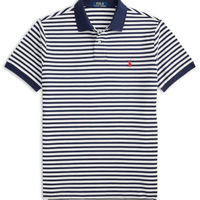 Polo Masculina Manga Curta Listrada Classic Logo Bordado - Azul