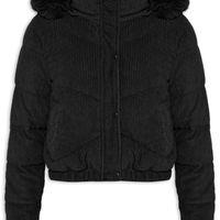 Jaqueta Puffer Feminina - Preto