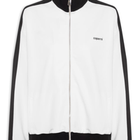 Jaqueta Feminina Oversized Track - Branco