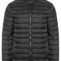Jaqueta Masculina Puffer Dupla Face - Cinza