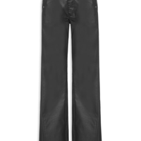Calça Feminina de Sarja Reta - Preto