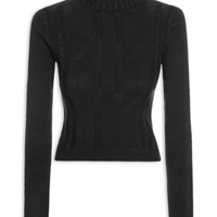 Suéter Feminino Texturizado - Preto
