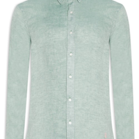 Camisa Masculina Puro Linho - Verde