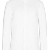Camisa Masculina Básica Puro Linho - Branco