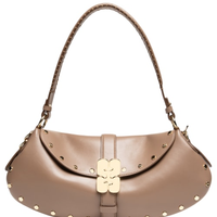 Bolsa Feminina B-Kat Studs - Marrom