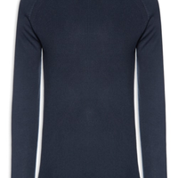 Suéter Tricot Masculino Corpo Tranças Mg Lisa - Azul