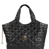 Bolsa Feminina Couro Média - Preto