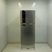 Geladeira Duplex Frost Free 461 Litros A+++ Cor Inox Com Tecnologia Turbo Control E Fresh Box - Brm56fkas3_Wbom_Je6588191 110V