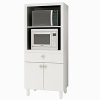 Balcão para Micro-Ondas e Forno Branca