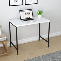 Escrivaninha Mesa Escritório Estilo Active 90cm Industrial Yescasa Branco Chess Branco Chess