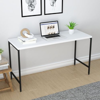 Escrivaninha Mesa Escritório Estilo Active 135cm Industrial Yescasa Branco Chess Branco Chess