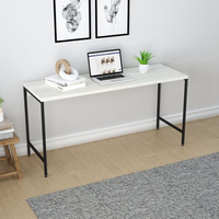Escrivaninha Mesa Escritório Active 150cm Industrial Yescasa Snow Snow