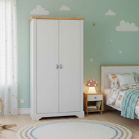 Guarda Roupa Infantil 2 Portas Toledo Branco