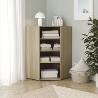 Estante Canto Oblíquo 120cm Módulo Frame CabeCasa MadeiraOriginals Acácia