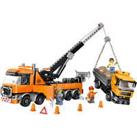 LEGO® City - Caminhão de reboque com guindaste