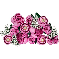LEGO® Buquê de rosas cor de rosa