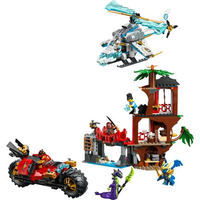LEGO® Ninjago - Batalha Ninja na Casa da Árvore com Veículos