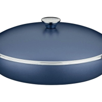 Frigideira Tramontina Lyon Em Alumínio Com Revestimento Starflon Azul Elementar 32cm